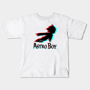 Retro 3D Glasses Style - Astro Boy 2.0 Kids T-Shirt